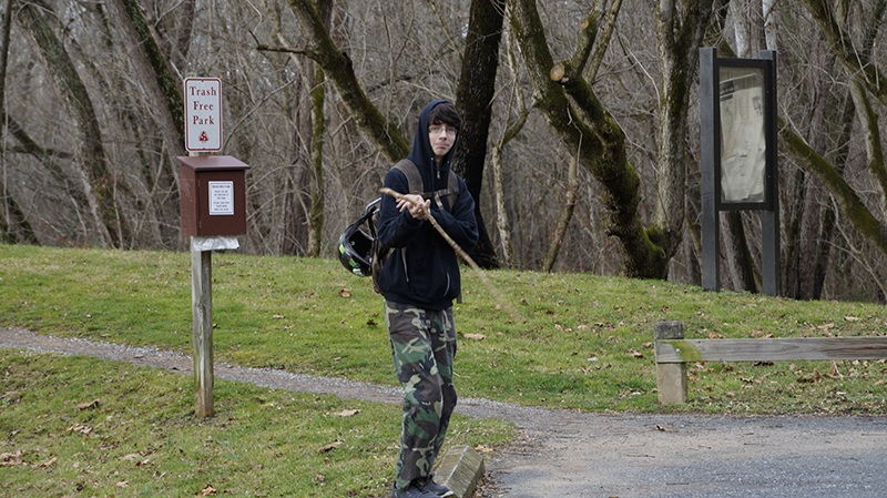 Arthur along the C&O canal