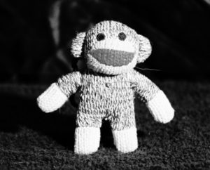 Little sock monkey